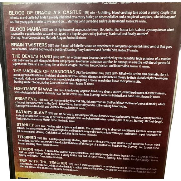 Stephen King IT, IT Chaper Two &‎ Gorehouse Greats Collection DVD's Horror Scary - Picture 3 of 3